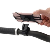 2019 new arrival spearable 360 rotate universal golf cart motorcycle scooter bicycle silicone cell phone mount stand holder bike