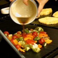 Reusable PTFE Non Stick BBQ Grill Mat