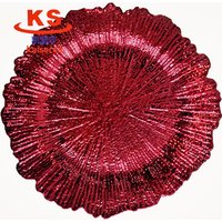 13 inch Plastic Charger Plate Table Decor