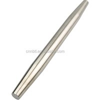 Antibiosis stainless steel french rolling pin 370mm length