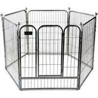 heavy duty dog cage large stainless pet foldable fence
