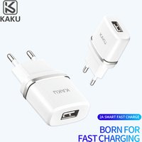 KAKU EU 1 usb plug charger charging adapter wall charger for Apple OPPO Vivo