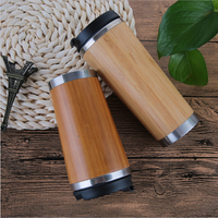 Bamboo Stainless Steel Thermos