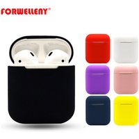 Soft Silicone Case For Apple Air pods Shockproof Cover For Apple Air Pods Earphone Cases Ultra Thin Air Pods Protector Case