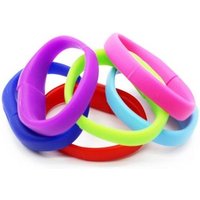 Custom logo 4gb 8gb 16gb Silicone Bracelet Wrist Band USB Flash Drive USB 2.0 Flash Stick Pen Drive Case