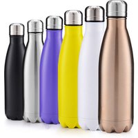 2018 Vacuum Insulated Stainless Steel Sports Water Bottle