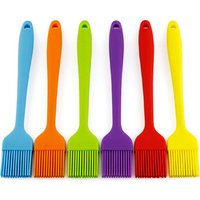 Food Grade Silicone Basting Brush Heat-resistant Silicone Oil Brush Silicone BBQ Brush