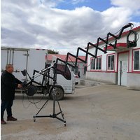 IDEAL 5.5 meter Electric telescopic camera crane rocker arm for sale DV
