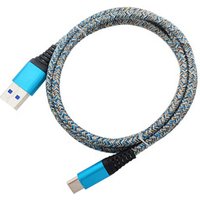 High Quality 2A Fine Copper 3ft Durable Nylon Braided Usb Data Sync Charging Type c Cable For Samsung S8 And Huawei