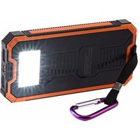 10000mah waterproof solar power bank with CE ROHS FCC certifications