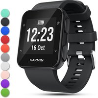 Adjustable Soft Silicone Replacement Wrist Watch Strap Band Bracelet for Garmin Forerunner 35 GPS Running Watch