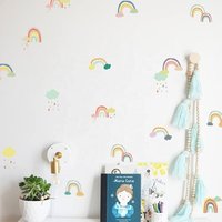 Nordic Style Simple Wall Stickers Cartoon Wall Decals for Kids Room Home Decor