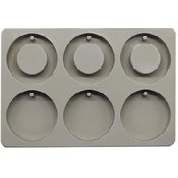6 Cavity Donut Ring & Disc Silicone Mould Resin & Jewellery