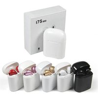 tws earbuds portable earphone stereo earbuds i7s