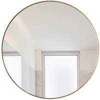 Powder Coated Aluminium Round Wall Mirror
