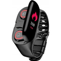 Smart watch with bluetooth earphone