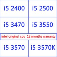 Vanlga Core i5 2500 i5 2500K processor i5-2400 i5 2400 cpu for intel 2400