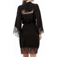 Lace Cotton Kimono Robe