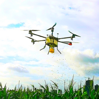 16L spraying and spreading drone for agriculture