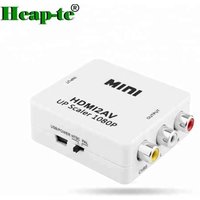 HDMI to RCA AV/CVSB L/R Video 480P 720P 1080P HDMI2AV Support NTSC PAL Output HDMI TO AV Adapter