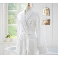 Classic Shawl Collar Cotton Terry Bathrobe