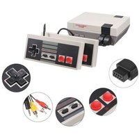 RETRO CLASSIC TV GAME CONSOLE 8-BIT BUILT-IN 620 PRELOADED CHILDHOOD GAMES WITH 2 CONTROLLERS
