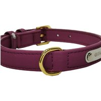 Amazon Hot Sale Customization Reflect Light Pet Collars Personalized Leather dog Collar