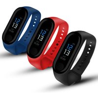 Sports Colors Screen Smart M3 Plus Fitness Bracelet Pedometer Heart Rate Monitor Watch Activity Tracker Blood Pressure Wristband