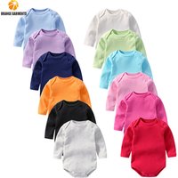 Colourful Long Sleeve 100% Cotton Romper