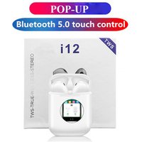 I12 tws bluetooth 5.0 earphone headphone wireless audifonos con bluetooth inalambricos para celular fone de ouvido manos libres