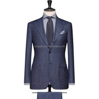 Slim Pattern Bespoke Full Canvas Suit