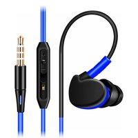 Wired mobile phone earphone with mic volume control mobile earphone