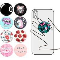 Amazon hot sublimation mobile phone stand holder support Bracket trestel for all mobile phones