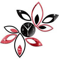 Lotus Mirror Digital DIY Wall Clock