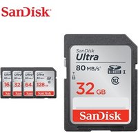 Real capacity sandisk ultra 128gb 64gb 32gb 16gb 80MB/S micro flash memory card Class 10 SD Card for Camera or Smart Devices