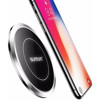 Newest 5W 7.5w 10W portable fast wireless charging pad Qi inductive wireless phone charger for iphone 8/8plus/x and samsung