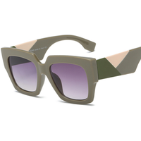 2019 fashion sunglasses women oversized square frame name brand wholesale sunglasses design amber vision sun glasses sunglass