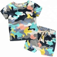 Camo Print Summer Clothing Set