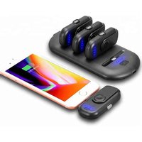 2019 new arrivals Universal Portable 4 in 1 Magnetic Emergency Power Bank Mobile Charger with Magnetic USB Charging Cable