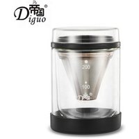 Double Layer Pyrex Glass Cold Brew Coffee & Tea Maker