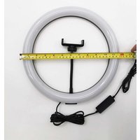 12'' Inch 30cm Diameter LED Dimmable Ring Light With Phone Clip Holder For Makeup Live Streaming Studio YouTube Video