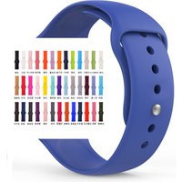 HIgh quality fashion sports silicone watch band for appele watch 38 40 42 44mm