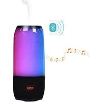2019 New Portable Aroma Diffuser Humidifier LED Wireless BT 4.2 Speaker with Rechargeable built in Lithiun Battery