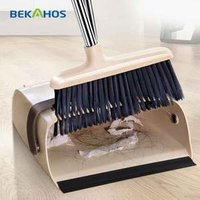 Wind Proof Broom Dustpan Set Home Cleaning