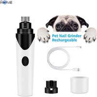 Portable Grooming Tool Dog USB Rechargeable Electric Pet Nail Grinder