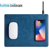 best selling products 2018 in usa 5w 10W fast charging bamboo mousepad wireless charger mouse pad