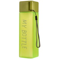 500ml Plastic BPA Free Eco Bulk Square Protein Shaker Alkaline Drinking Water Bottle