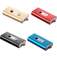 4g 8g 16g 32g 64g 128g 3 In 1 One Usb 3.0 Type Pendrive Otg Rose Gold Usb Flash Drive For Iphone & Android & Pc Without Housing