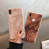 New Fashion Epoxy Foil Phone Case Caing for iPhone 6S X XR Mobile Phone Bags Accessories For Huawei nova3i r15 Glitter for OPPO