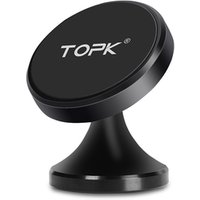 TOPK Mobile Stand With Strong Magnet in Car Universal Mobile Phone Holder Stand